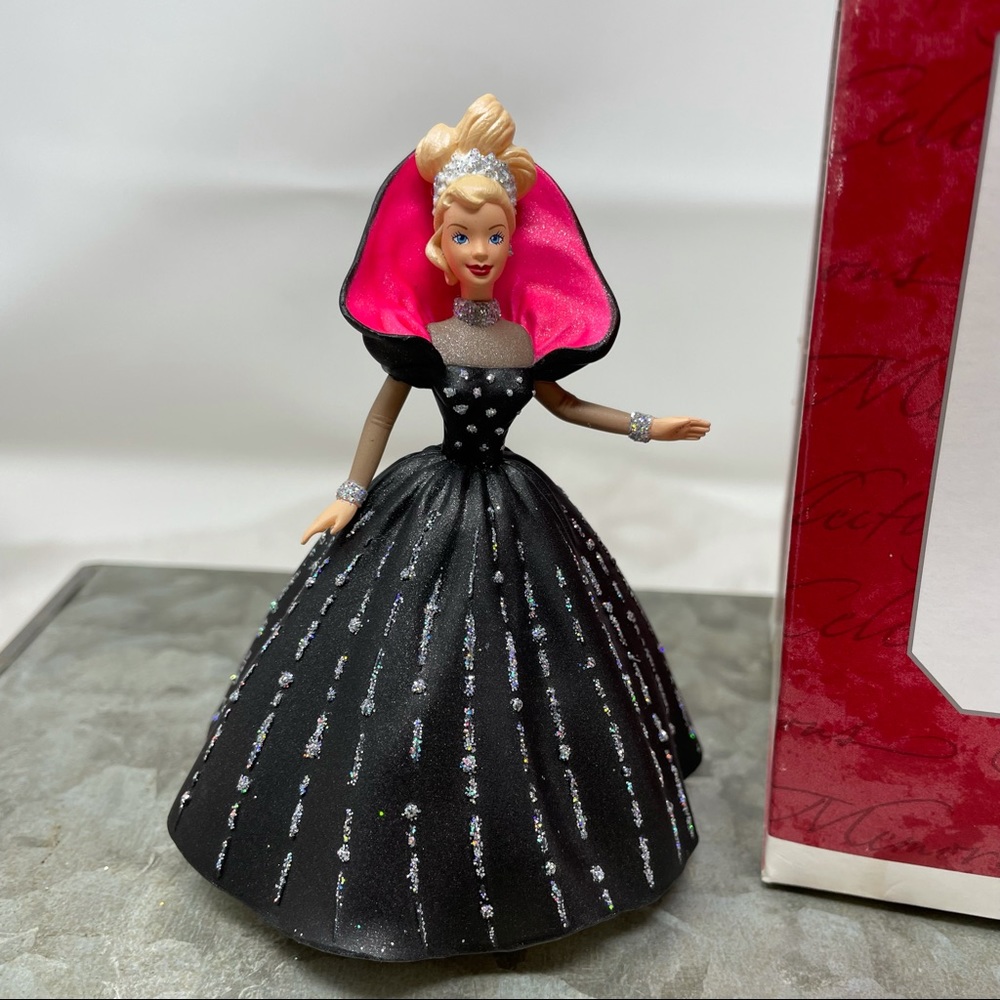 Vintage Hallmark 1998 Holiday Barbie Ornament